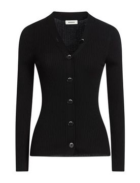 Strickjacke Damen Schwarz 4 Damen