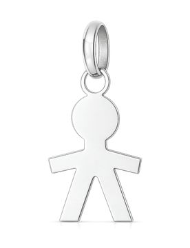 Ciondolo Bimbo Oro Bianco GL102470