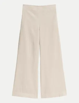 Marc O' Polo Leg Hose aus Breitcord Beige 38 - Marc O'Polo - FashionsVida