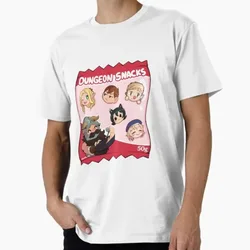 Delicious in Dungeon Gift T-Shirt for RPG Gamer Dungeon Meshi Cool Anime Fantasy Adventurers Graphic clothes All size tops