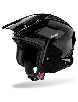 Casco Moto Jet Trial TRR II CARBON Lucido taglia S - Airoh - FashionsVida
