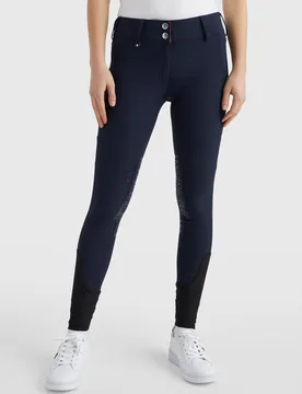 Damen Kniebesatz Reithose Pro, desert sky S - Tommy hilfiger - FashionsVida