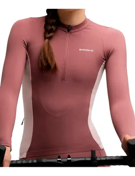 Gm3-w polvareda maillot manga larga mujer Marron (XS) - Siroko - FashionsVida