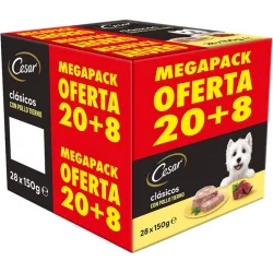 Comida húmeda para perros Clásicos paté pollo