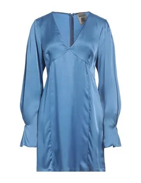 Minivestido Mujer Azul francés 34,36,38,40 Mujer - Semicouture - FashionsVida