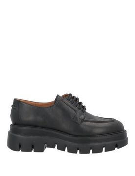 Schnürschuh Damen Schwarz 39 Damen