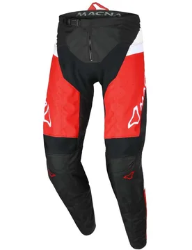 Pantaloni Motocross Backyard-1 Nero Rosso Grigio taglia S - Macna - FashionsVida
