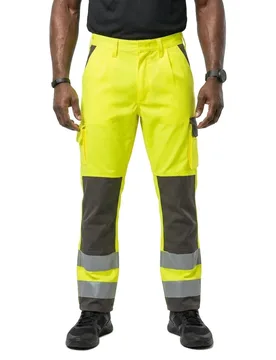 Pantalon De Travail Safe Compete 07179 Hi-Vis Yellow / Anthracite 45 - MASCOT - FashionsVida