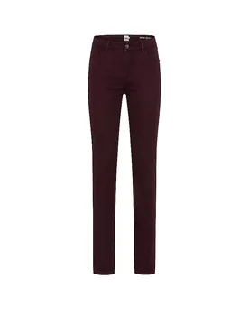 Hose Slim Fit SHAKIRA dunkelrot 38 damen - Brax - FashionsVida