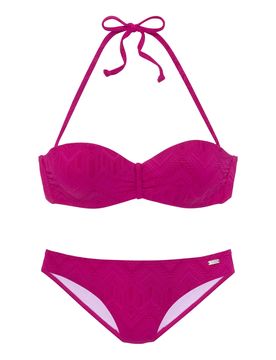BUFFALO Bikini 'Romance' lila