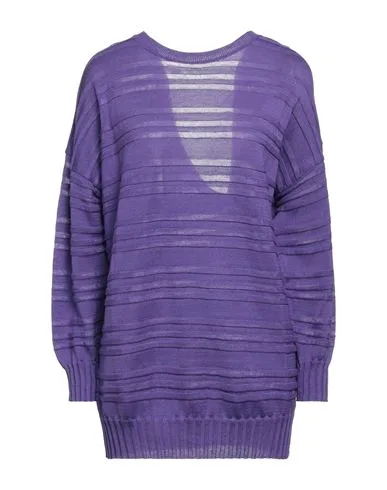 Pullover Damen Violett M Damen - SIMONA CORSELLINI - FashionsVida