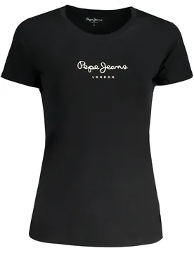 Damen T-Shirt Schwarz PL505202NEWVIRGINIA_NE999