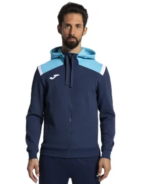 Sweat-shirt à Zip Toledo Navy / Fluor Turquoise 11-12 Années Garçon - Joma - FashionsVida