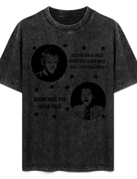 DO YOU WEAR WIGS? HAVE YOU WORN WIGS? WILL YOU WEAR WIGS? WHEN WILL WEAR WIGS T-Shirt Big and Tall Short Sleeve Tee - Aliexpress - FashionsVida