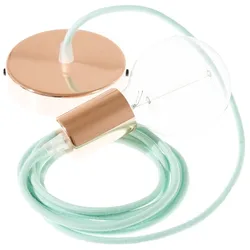 Cables Suspension Luminaire Rc34 50 Cm Milk / Mint / Copper One Size