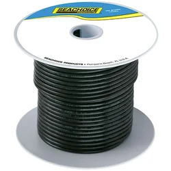 Awg Marine Wire Black 15.2 m unisex