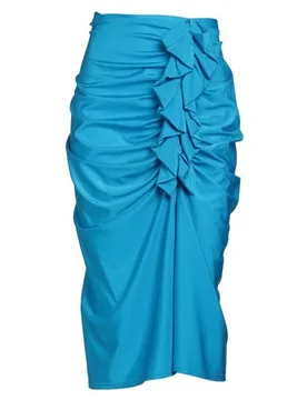 Falda midi Mujer Azul eléctrico XS Mujer - Actitude By Twinset - FashionsVida