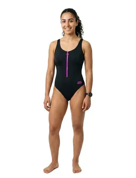 Siena Highclo Swimsuit Black L Women - Madwave - FashionsVida