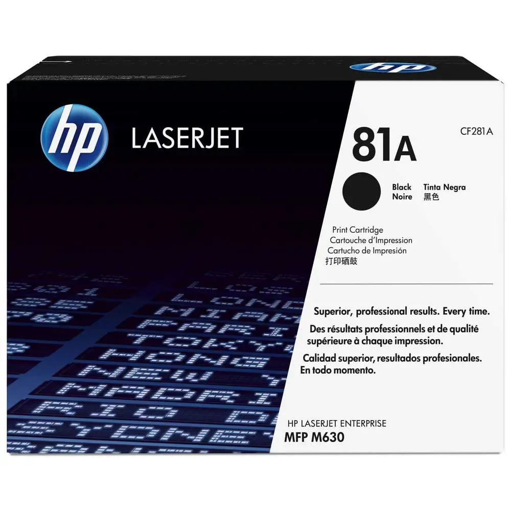 Ink Toner 81a Black One Size unisex - HP - FashionsVida