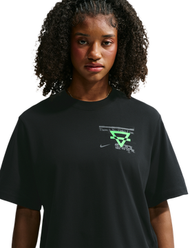 Swift Dri-fit Running T-shirt Damen T-Shirts - Schwarz - Größe 40 - Baumwoll-Jersey Black 40