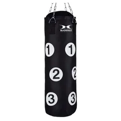 Sac De Frappe Sparring Black / White 80 x 30 cm