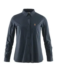 FJÄLLRÄVEN Damen Bluse Övik Lite dunkelblau S W