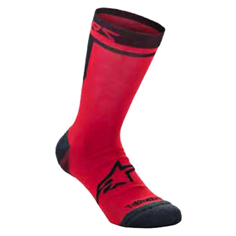 Bicycle Calzini Inter Thermal 17 Red / Black - Alpinestars - FashionsVida
