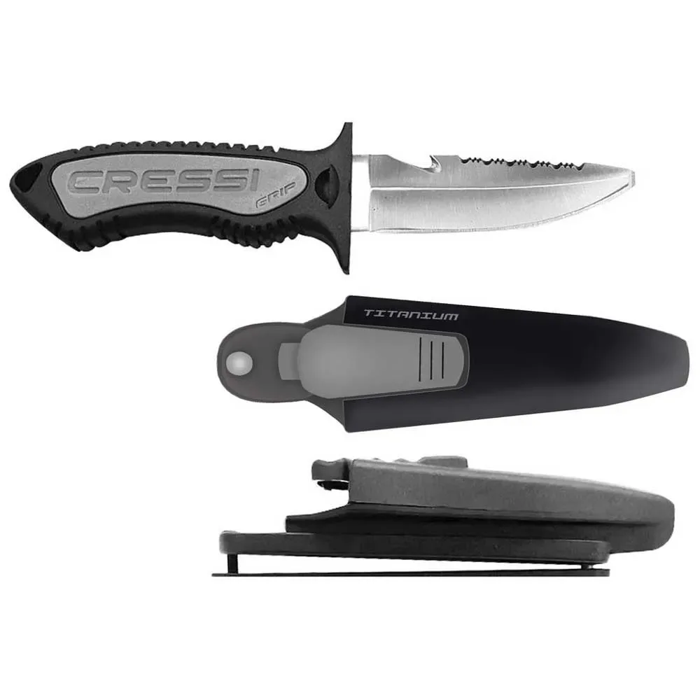 Cressi Spa Coltello Grip Blunt Tip - Cressi Spa - FashionsVida