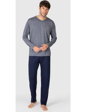 Massana - Pijama largo de hombre - Massana - FashionsVida