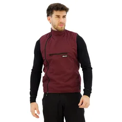 Santini Gilet Alpha Pack Burgundy