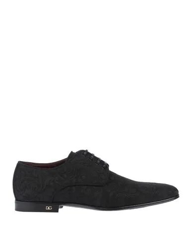 DOLCE&GABBANA Schnürschuh Herren Schwarz 39 Herren - Dolce & Gabbana - FashionsVida