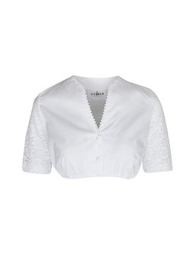 Blusa de Dirndl TINA blanco 46