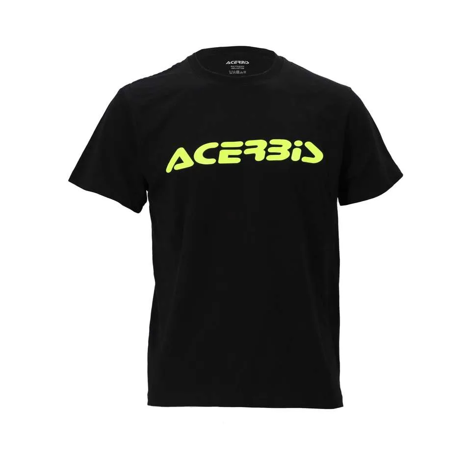 T-Shirt T LOGO Nero taglia XL - Acerbis - FashionsVida