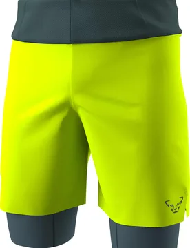 Short léger et respirant - Ultra 2/1 Shorts M Ultra Yellow en Silicone - Taille S - Jaune - Dynafit - FashionsVida