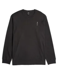 Langarmshirt schwarz M herren