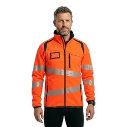 Sweat-shirt à Zip Accelerate Safe 19103 Hi-Vis Red / Dark Anthracite 5XL