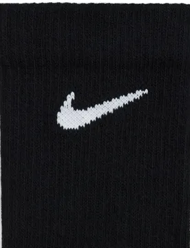 Elvd Crew 3P - Socken, schwarz US: S