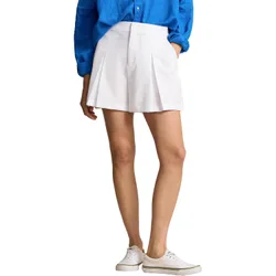Short SHRT-Pleated, weiss l