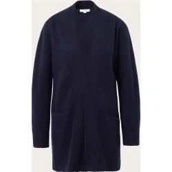 Cárdigan de cashmere con cuello chal