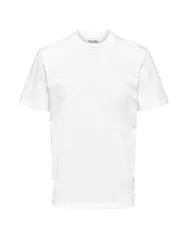 T-Shirt SLHCOLMAN weiss L herren