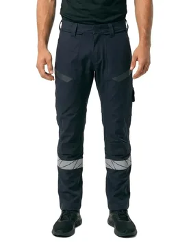 Pantalon Dark Navy Blue / High Visibility Yellow 66 - MASCOT - FashionsVida