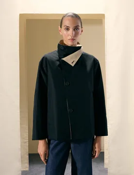 Parka de mujer algodón cuadros reversible - Woman El Corte Inglés - FashionsVida