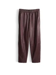 Pantalón de efecto cuero MYHA EDGY baya 38