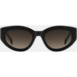 Gafa de sol de mujer rectangular en acetato con lente degradada