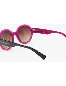 Gafas de sol de mujer redondeadas bicolor - Lola Casademunt - FashionsVida