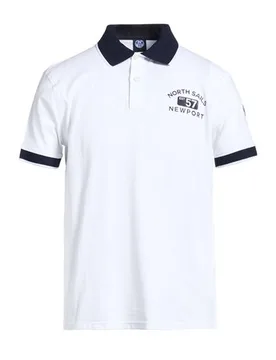 Poloshirt Herren Weiß L,S Herren - North Sails - FashionsVida