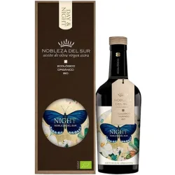 Estuche aceite de oliva virgen extra ecológico, orgánico, bio Night