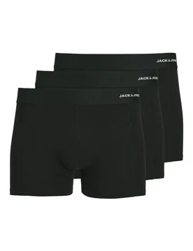 Boxershort - JACBASIC BAMBOO TRUNKS 3 PACK NOOS - M bis XXL - für Männer - Größe M - schwarz - Männer - male - Jack & jones - FashionsVida