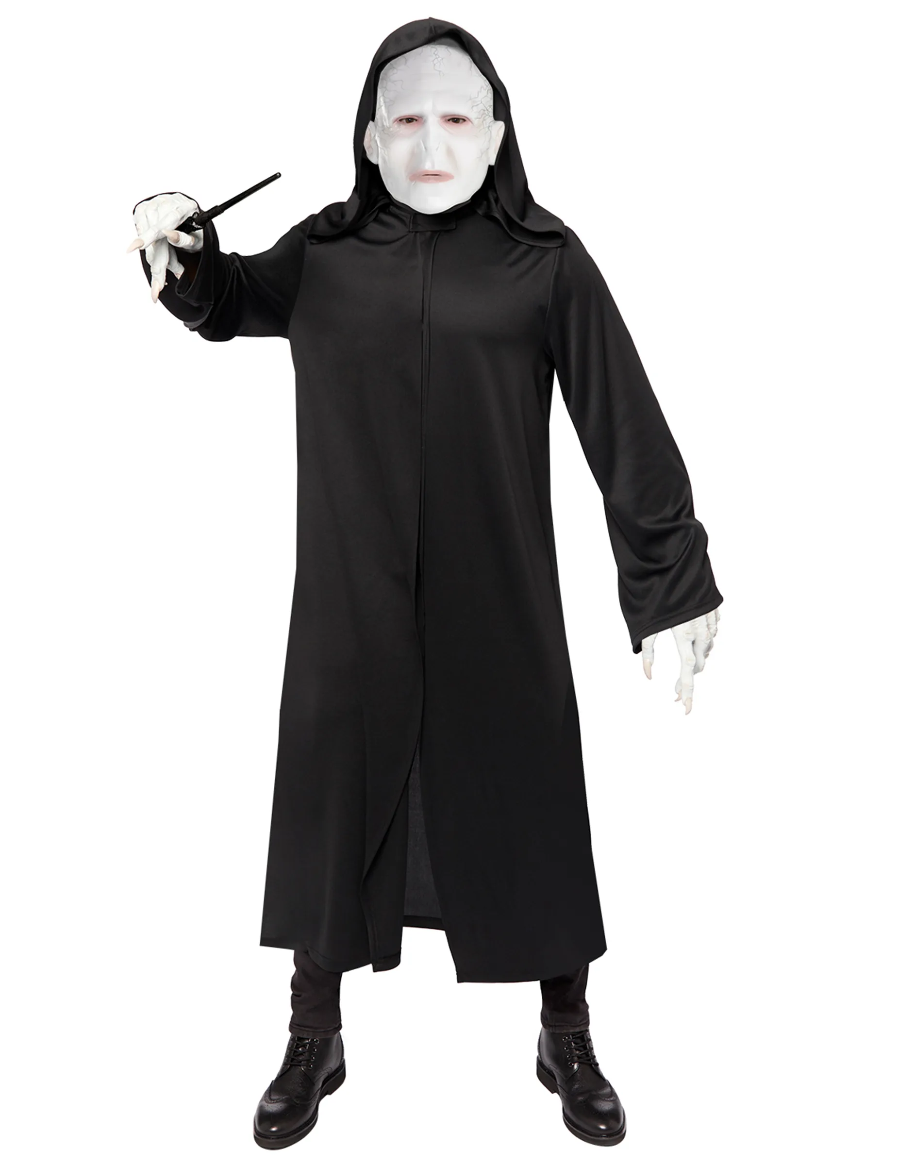 Harry Potter Bösewicht Kostüm Voldemort Erwachsene schwarz - RIETHMULLER - FashionsVida
