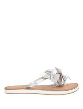 Zehentrenner Damen Silber 36,38 Damen